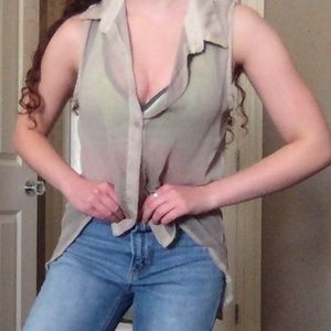 Brandy Melville See-Through Vest